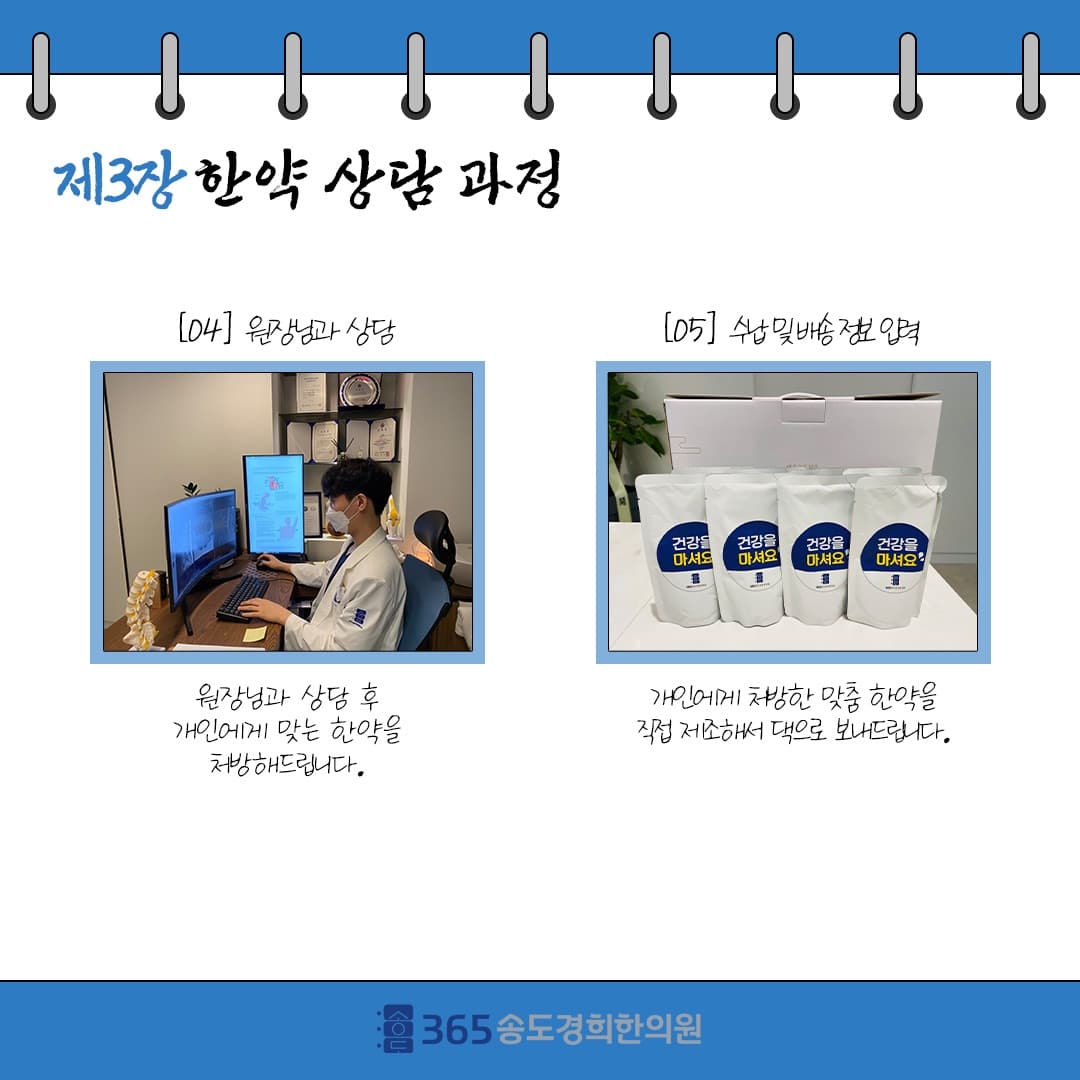 진료 과정 8단계 안내 자료