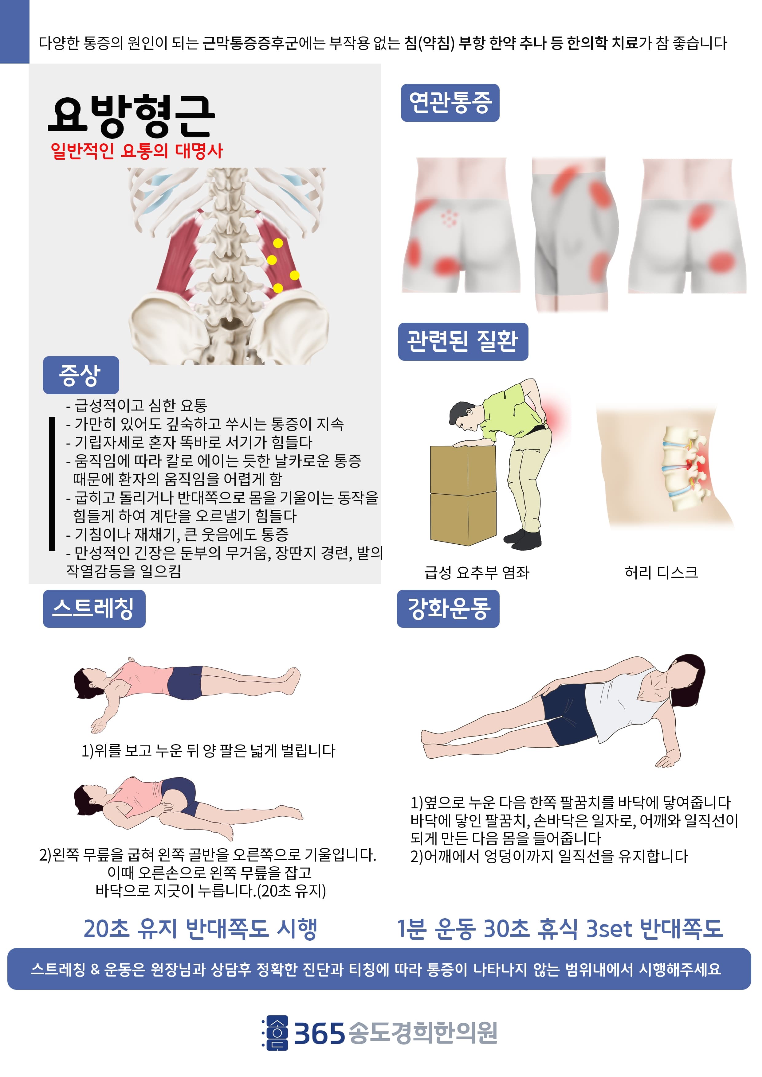 요방형근 관련 안내 자료