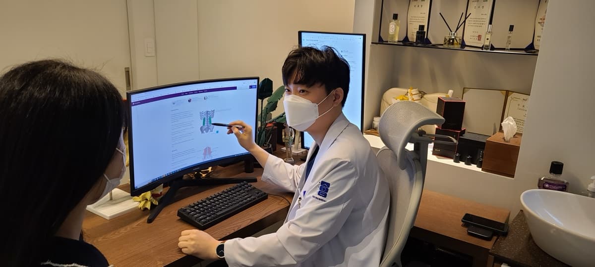 모형과 자료를 활용해 몸 상태를 설명하는 과정