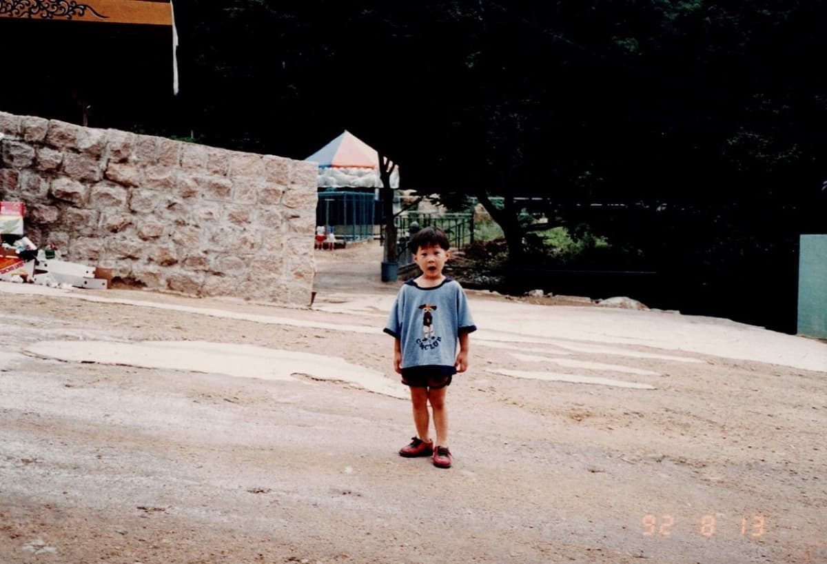 오창한 원장의 어린 시절 사진